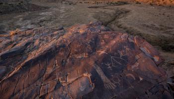 Petroglyphs in the Ojito Wilderness Area